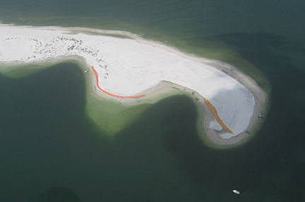 Booms on Cape San Blas